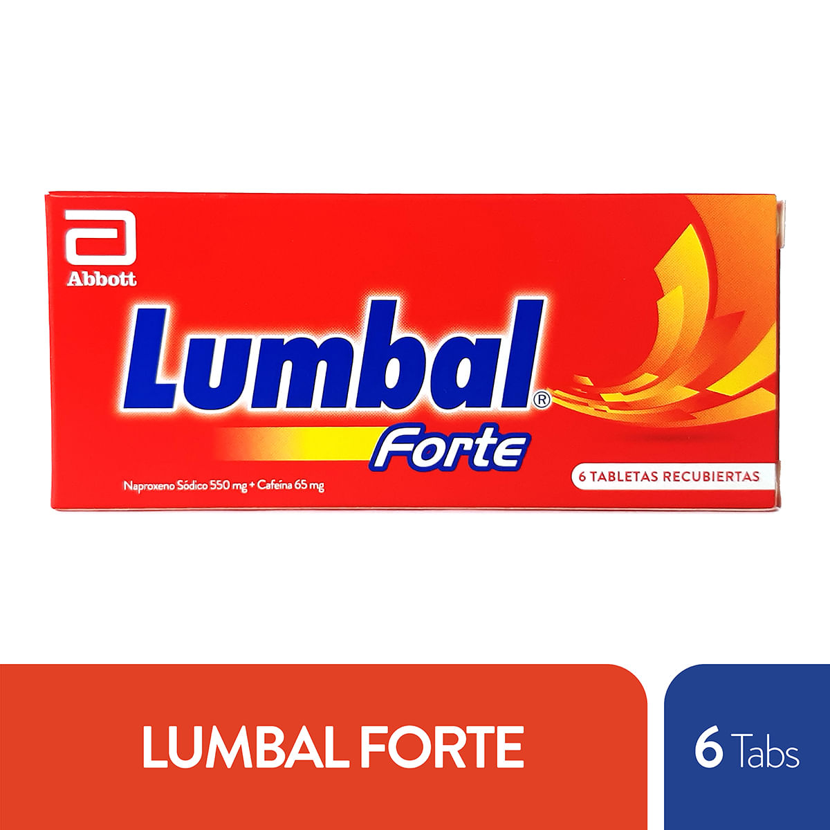 Lumbal Forte 550 / 65 mg Tableta Recubierta Con Película