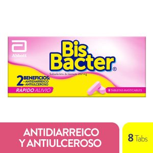 Bisbacter 262 mg Tableta Masticable