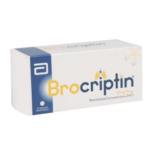 Brocriptin 10mg/5mg Tableta Masticable