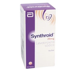 Synthroid 25mcg Tableta