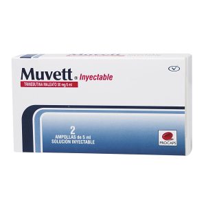 Muvett 50 Mg/5 Ml Solución Inyectable