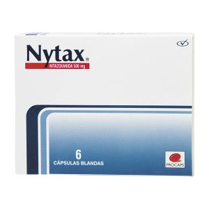 Nytax 500 mg Cápsula Blanda