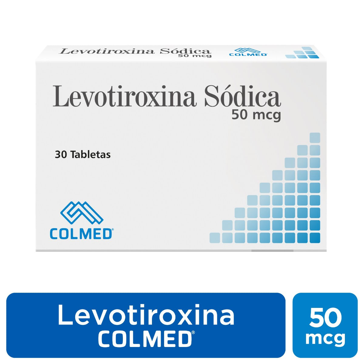 Levotiroxina 50 Mcg Tableta Procaps