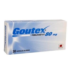 Goutex 80 Mg Cápsula Blanda