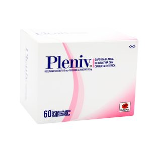 Pleniv 10 Mg/10 Mg Cápsula Blanda