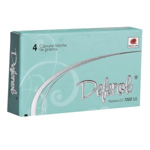 Deferol 7000 Ui Cápsula Blanda