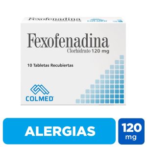 Fexofenadina Clorhidrato 120mg Tableta Recubierta Procaps