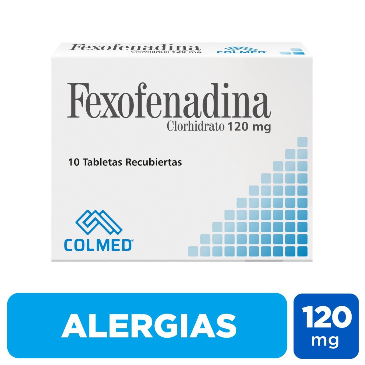 Fexofenadina Clorhidrato 120mg Tableta Recubierta Procaps