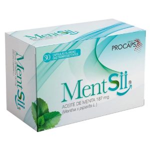 Mentsii 187 mg Cápsulas Gastroresistentes