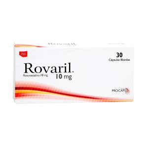 Rovaril 10mg Capsulas de Gelatina Blanda