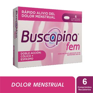 Buscapina Fem 20 Mg/400 Mg Comprimido