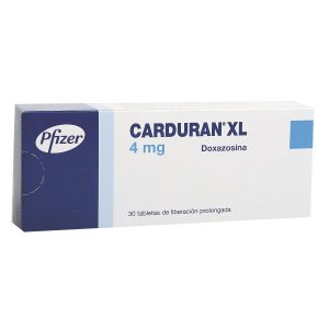 Carduran Xl 4mg Tableta De Liberación Prolongada