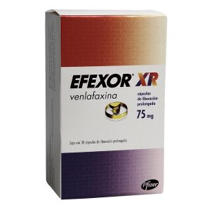 Efexor Xr 75 Mg Cápsula De Liberación Prolongada