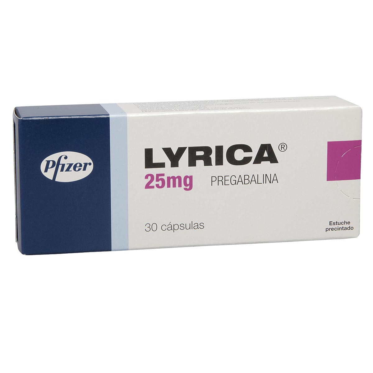 Lyrica 25 Mg Cápsula Dura