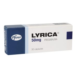 Lyrica 50 Mg Cápsulas Cápsula De Cubierta Dura