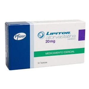 Lipitor 20 mg Tableta Recubierta