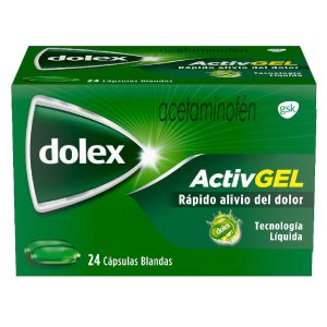 Dolex Activgel 500mg Cápsula De Gelatina Blanda