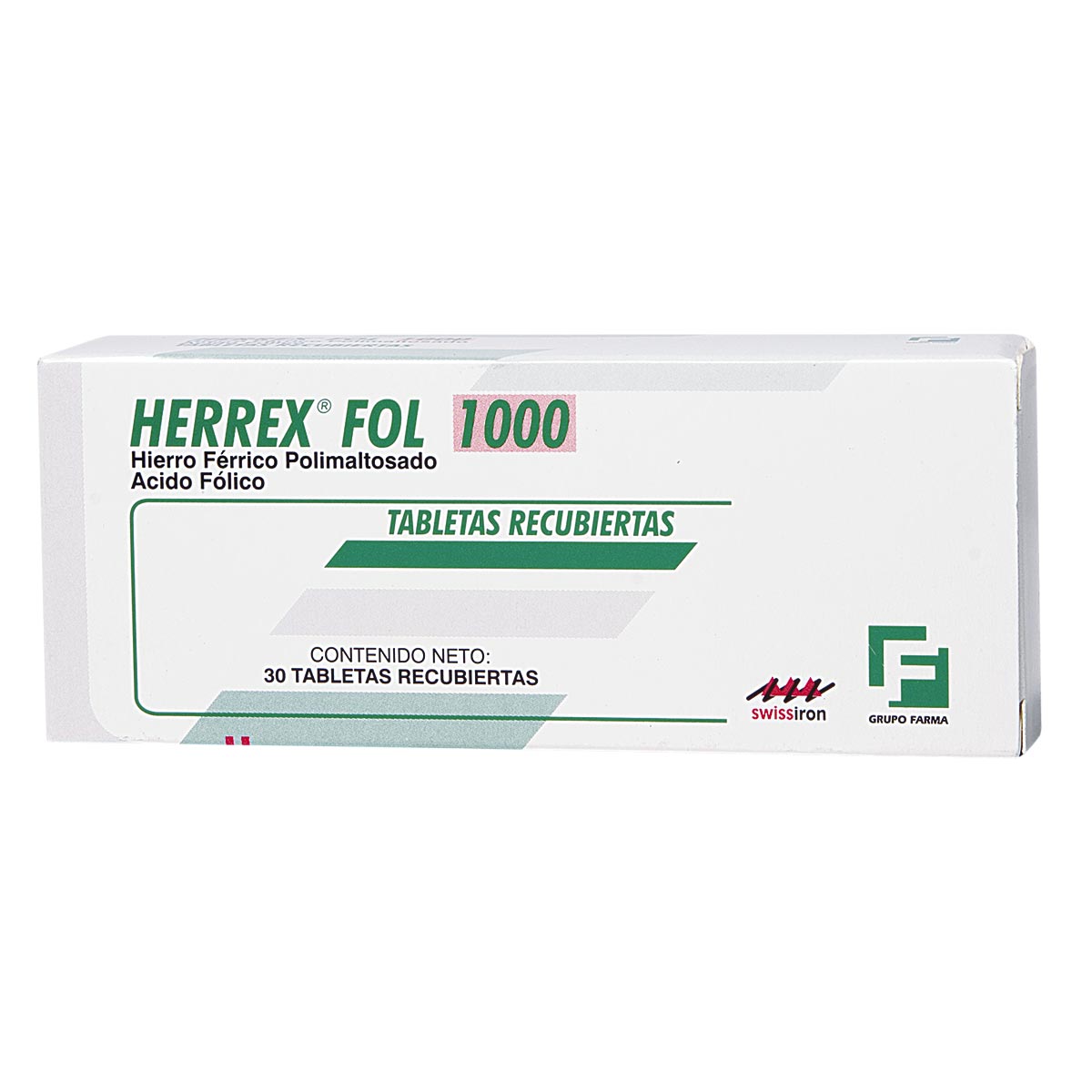 Herrex Fol 1000 Mg Tableta Recubierta