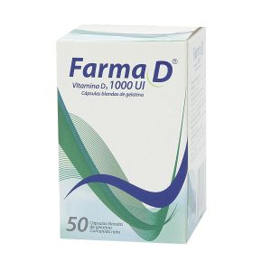 Farma D 1000 Ui Cápsula Blanda