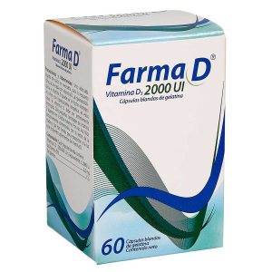 Farma D3 2000 Ui Cápsula Blanda