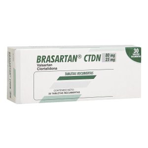 Brasartan Ctdn 80 Mg/25 Mg Tableta Recubierta