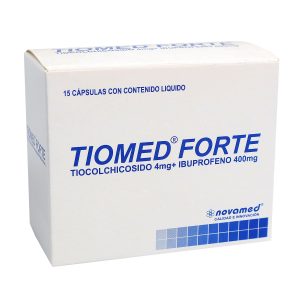 Tiomed Forte 4mg 400 mg Capsula E Gelatina Con Centro Liquido