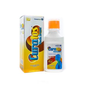 Curatos Solución Jarabe Sin Azucar Sabor Miel