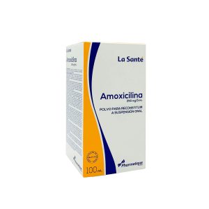 Amoxicilina 250 mg / 5 ml Polvo para Suspensión La Santé