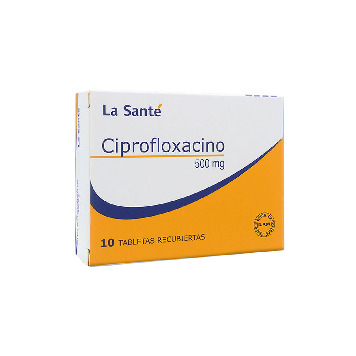 Ciprofloxacino 500 mg Tableta Recubierta La Santé
