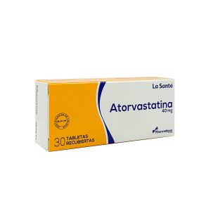 Atorvastatina 40 mg Tableta Recubierta La Santé