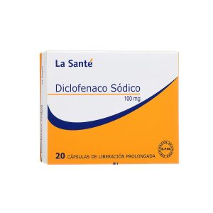 Diclofenaco Sodico 100 mg Cápsulas De Liberación Prolongada La Santé