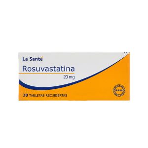 Rosuvastatina 20 mg Tableta Recubierta La Santé