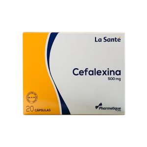 Cefalexina 500 Mg Cápsula Dura La Sante