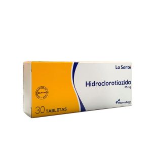 Hidroclorotiazida 25 Mg Tableta La Sante