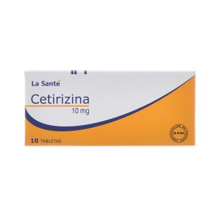 Cetirizina 10 Mg Tableta La Sante