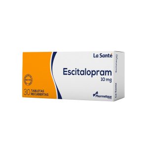 Escitalopram 10mg Tableta Recubierta La Santé