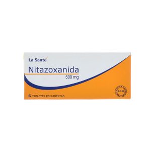 Nitazoxanida 500 mg Tableta Recubierta La Santé