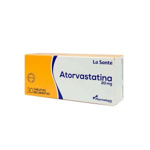Atorvastatina 20 mg Tableta Recubierta La Santé