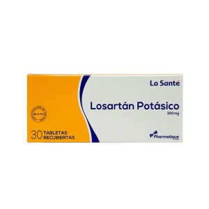 Losartan Potasico 100 mg Tableta Recubierta La Santé
