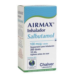 Airmax 100mcg Suspensión Para Inhalación