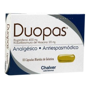 Duopas 400 mg / 20 mg Cápsula Blanda