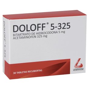 Doloff 325 Mg/5 Mg Tableta Recubierta