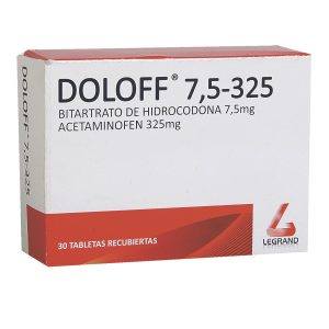 Doloff 7.5 mg / 325 mg Tableta Recubierta