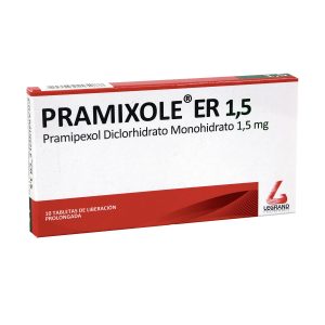 Pramixole Er 1.5mg Tableta de Liberacion Prolongada IR&
