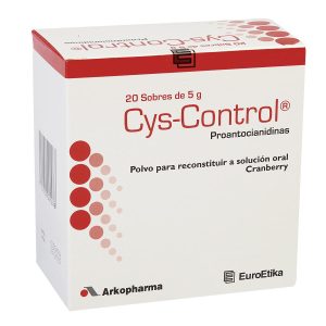 Cys-Control 18 Mg Polvo Para Solución Oral