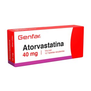 Atorvastatina 40 Mg Tableta Recubierta Genfar