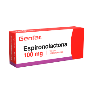 Espironolactona 100 Mg Comprimidos Genfar