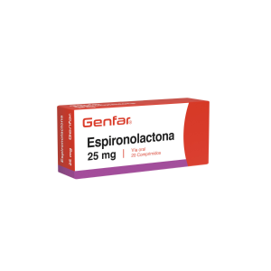 Espironolactona 25 Mg Tableta Genfar