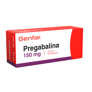 Pregabalina 150 mg Cápsula Cubierta Dura Genfar