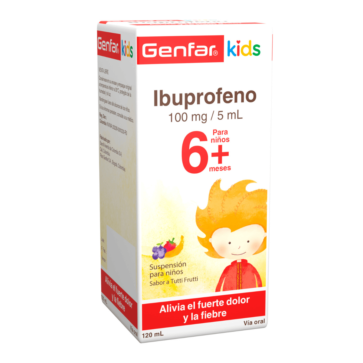 Ibuprofeno Kids 100 Mg Suspensión Oral